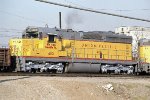 Union Pacific SD24 UP #402 teamed with slug S-4